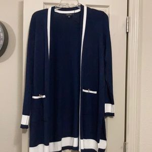 Navy color cardigan